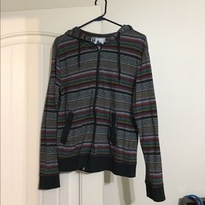 Men’s lightweight zip-up hoodie